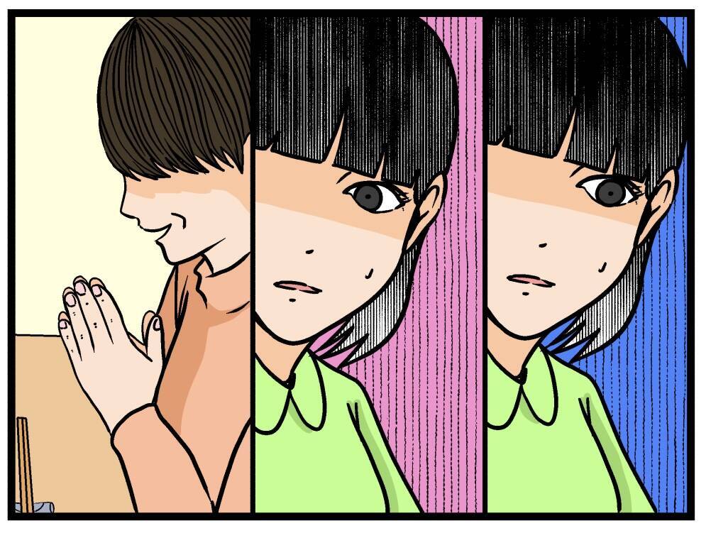 【漫画】何もなかったみたいに家族ごっこが続いている！【母の再婚はヤバイモンスター Vol.51】