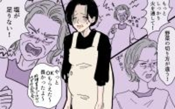 【漫画】義母が時代錯誤の発言連発！ドン引きする妻に降りかかる災難【男尊女卑を強いる義母 Vol.4】