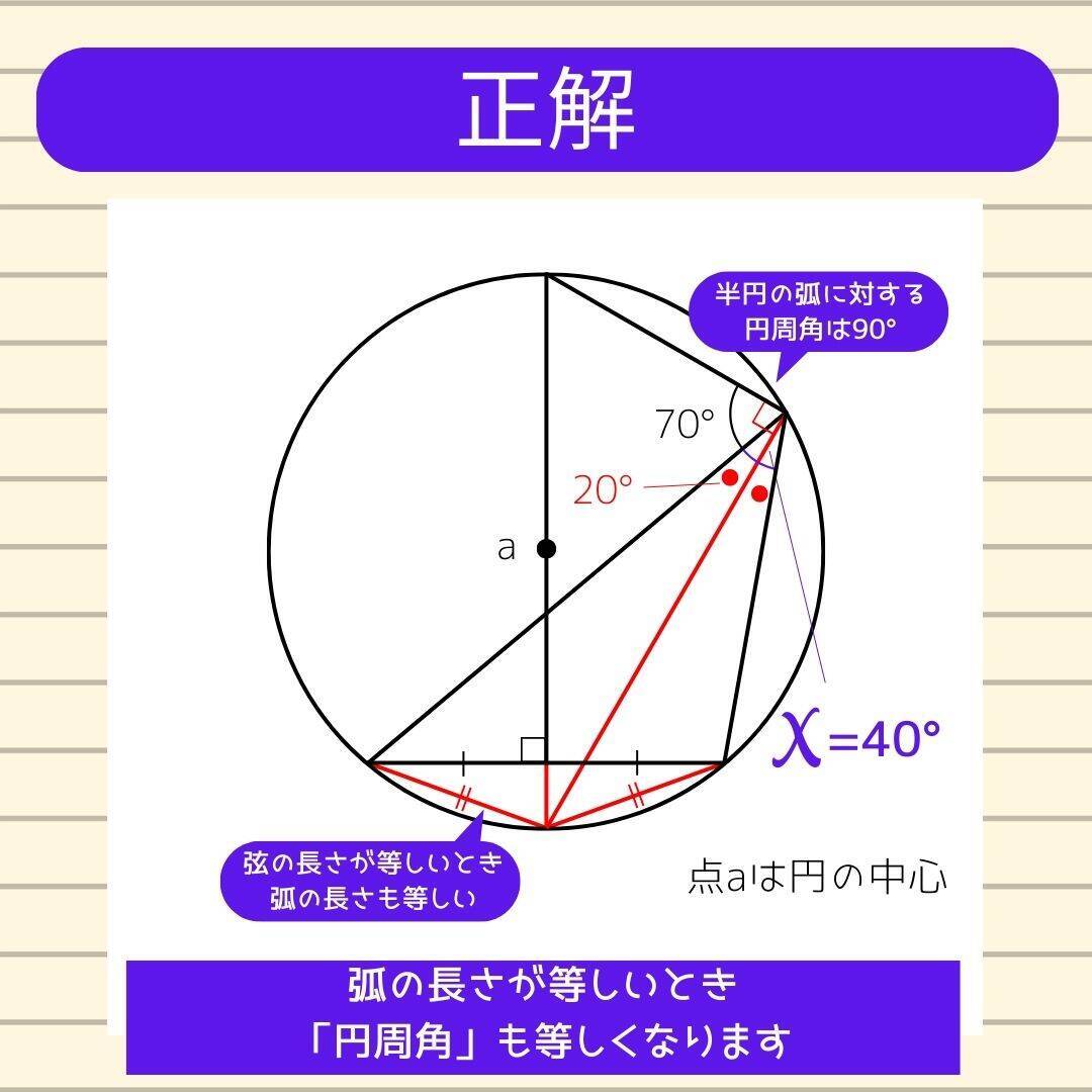 【角度当てクイズ Vol.1821】xの角度は何度？＜全3問＞