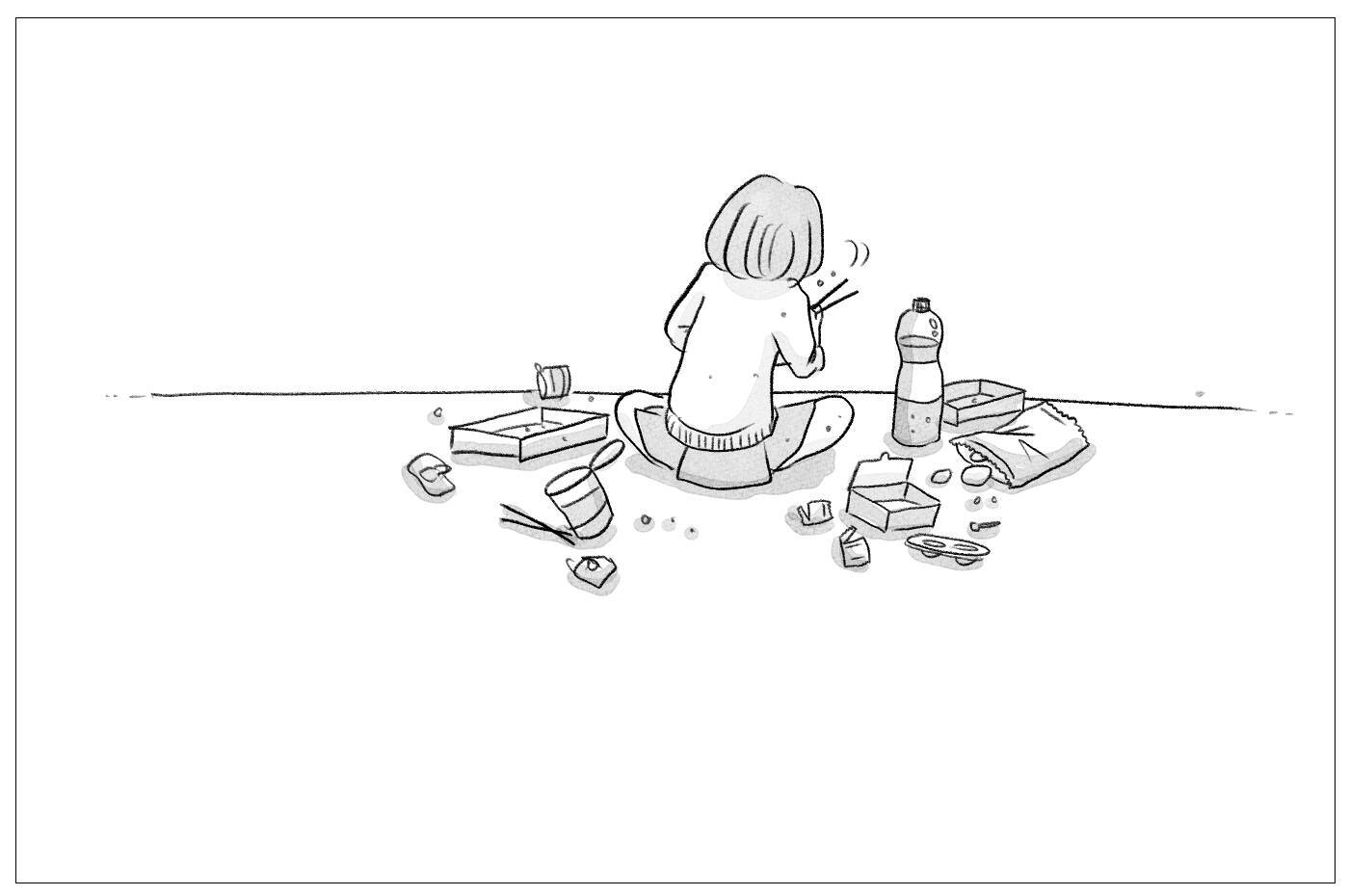 「少しだけ」ができない　過食嘔吐がやめられない…