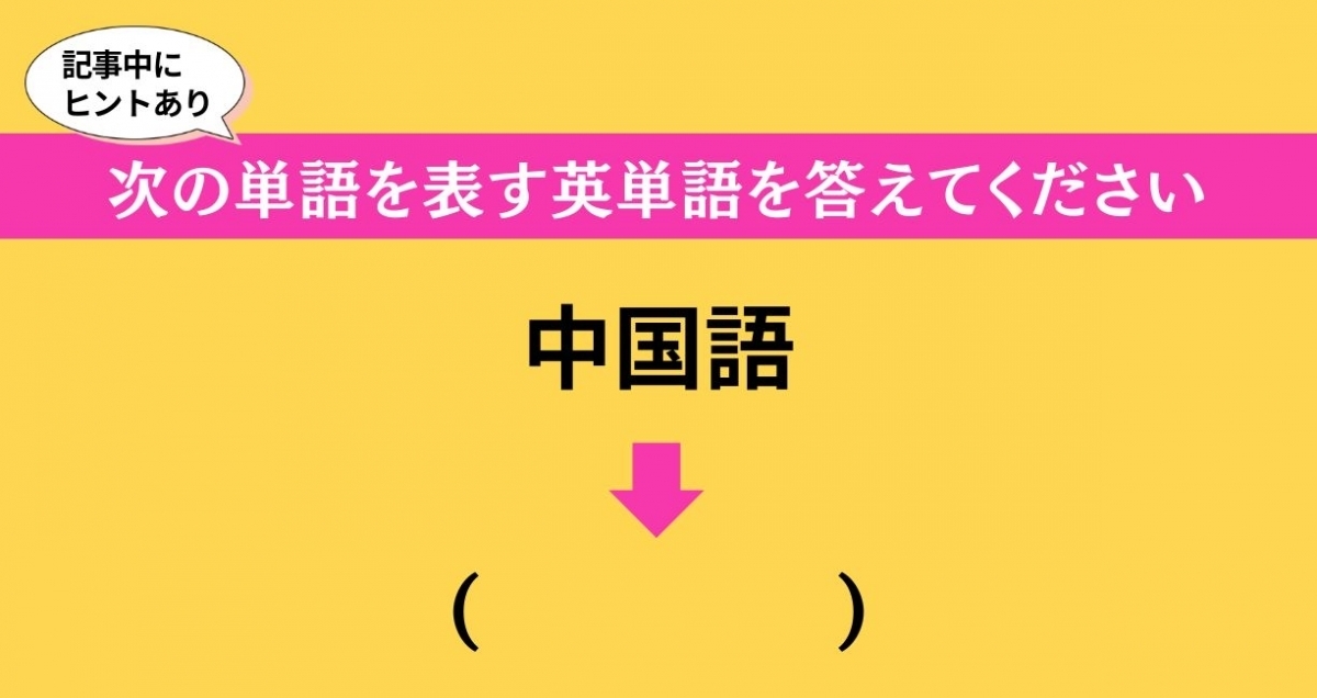 大人ならわかる？ 中学校の「英語」問題＜Vol.628＞