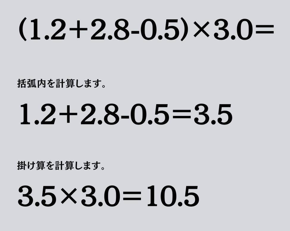 大人ならわかる？ 小学校の「算数」問題＜Vol.1842＞