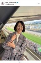 住吉美紀、イチローとの競馬イベント司会で馬場の美しさと人馬一体の感動を報告