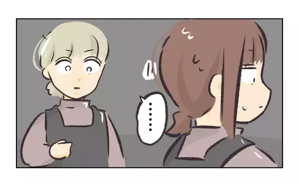 「【漫画】再びケーキを奪われそうになり、必死に守る私【バイト先で浮気現場に遭遇 Vol.73】」の画像