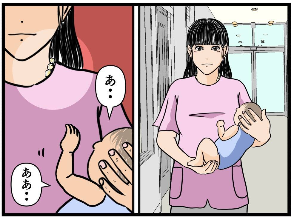 「これは夢？」夫に憑いた謎の存在が「私はお前だ」と囁く恐怖！ 義母の突撃で赤ちゃんギャン泣き【漫画】