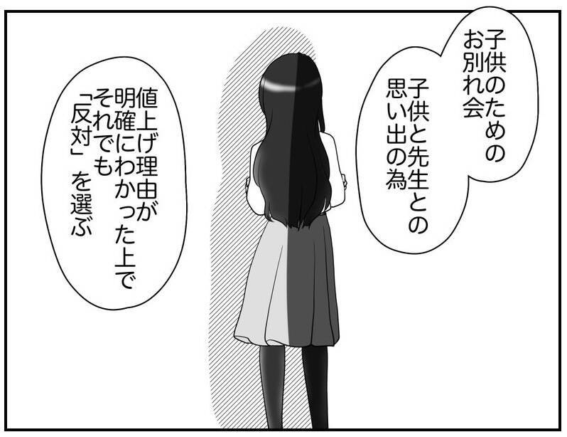 値上げに反対する親たちを納得させる…リスク回避ママの打つ手は？