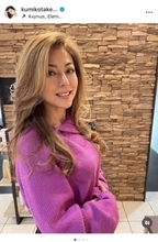 武田久美子、レイヤーカットで「風を含んだ様な躍動感」を表現