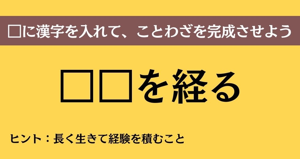 大人ならわかる？ 中学校の「国語」問題＜Vol.421＞