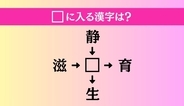 【穴埋め熟語クイズ Vol.4958】□に漢字を入れて4つの熟語を完成させてください