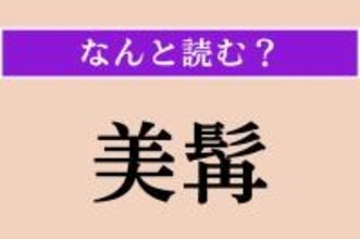 【難読漢字】「美髯」正しい読み方は？ 見事なほおひげのことです