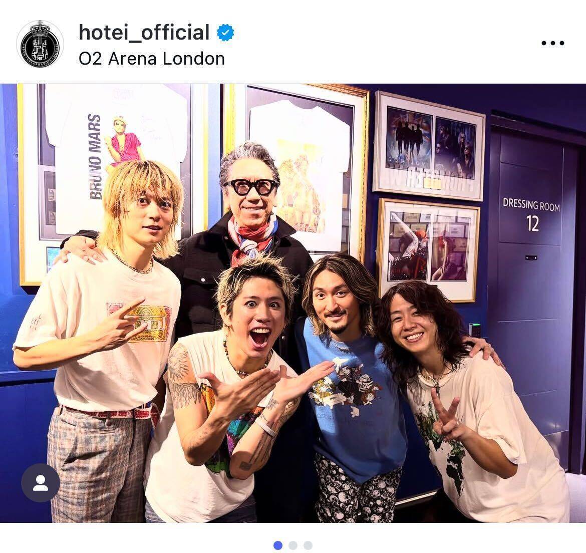 布袋寅泰、ワンオクのロンドン公演を絶賛　Takaは「フレディー・マーキュリーを彷彿とさせる存在感」