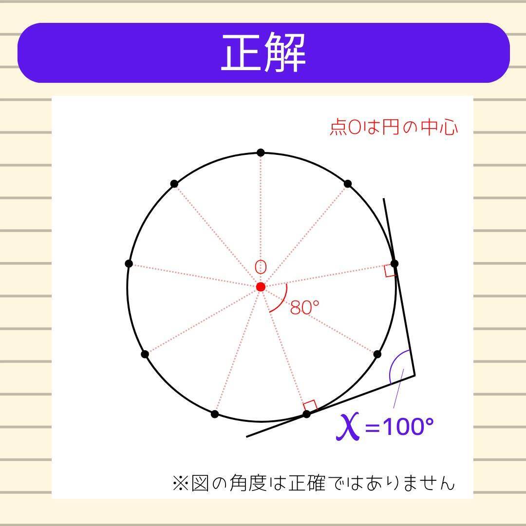 【角度当てクイズ Vol.2419】xの角度は何度？＜全3問＞
