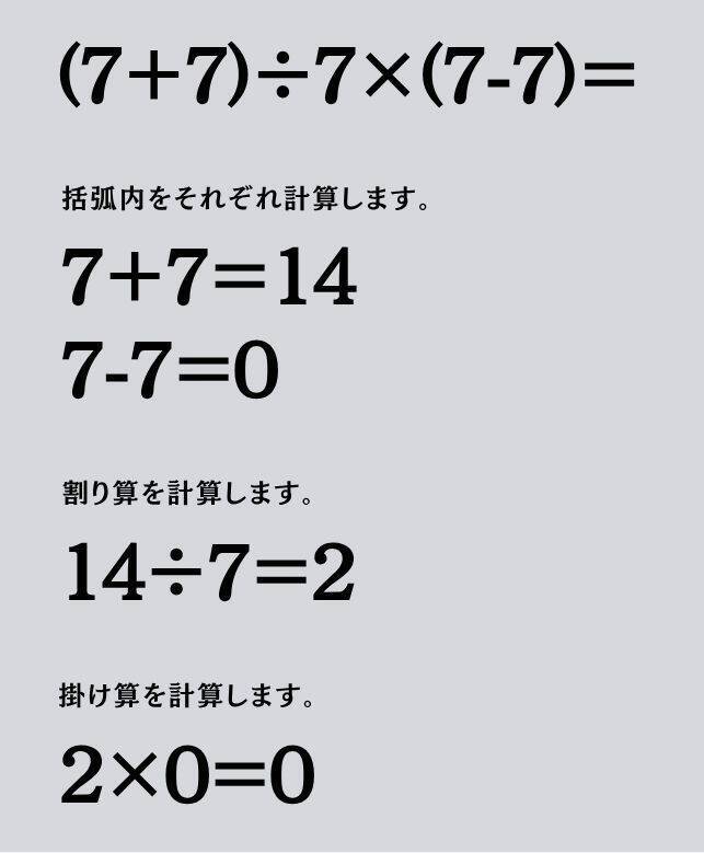 大人ならわかる？ 小学校の「算数」問題＜Vol.2684＞