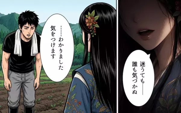 「「山には入るな」梅雨の到来を告げにきたヤマヒメが、土産に持ってきたのは？」の画像