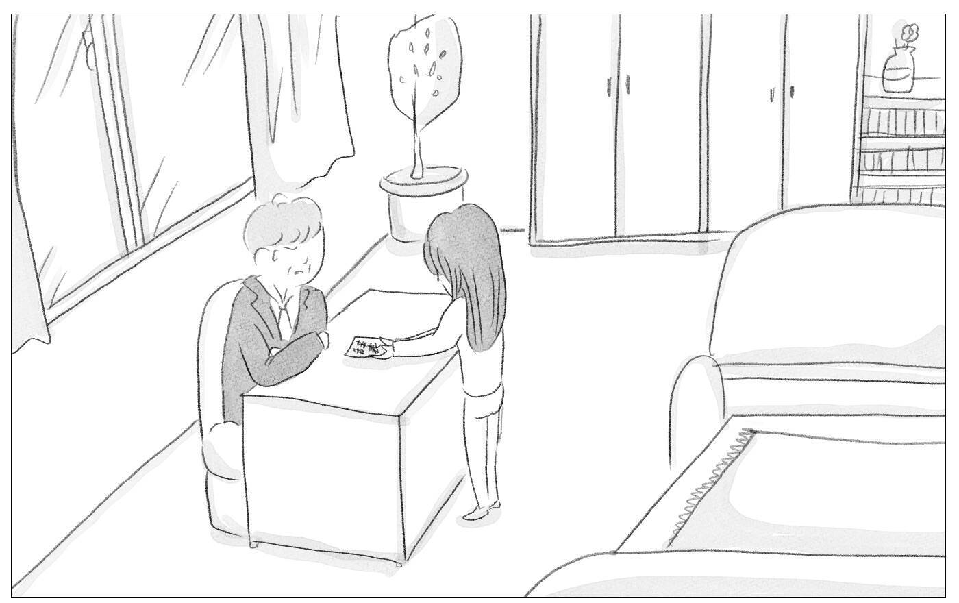 彼のために辞表を提出…しかし彼から思いがけない言葉が！