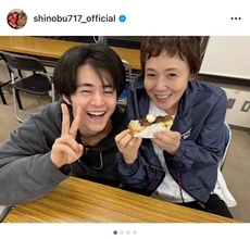 大竹しのぶ、舞台「リア王」で鈴鹿央士との仲睦まじい稽古風景を公開