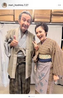 星野真里、佐戸井けん太と10代以来の再共演　時代劇「浮浪雲」放送へ