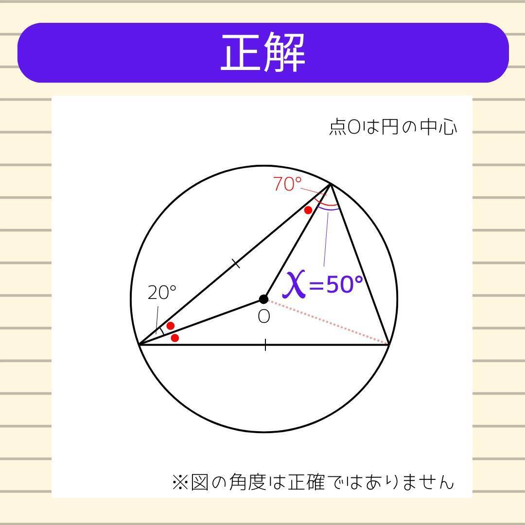 【角度当てクイズ Vol.2211】xの角度は何度？＜全3問＞