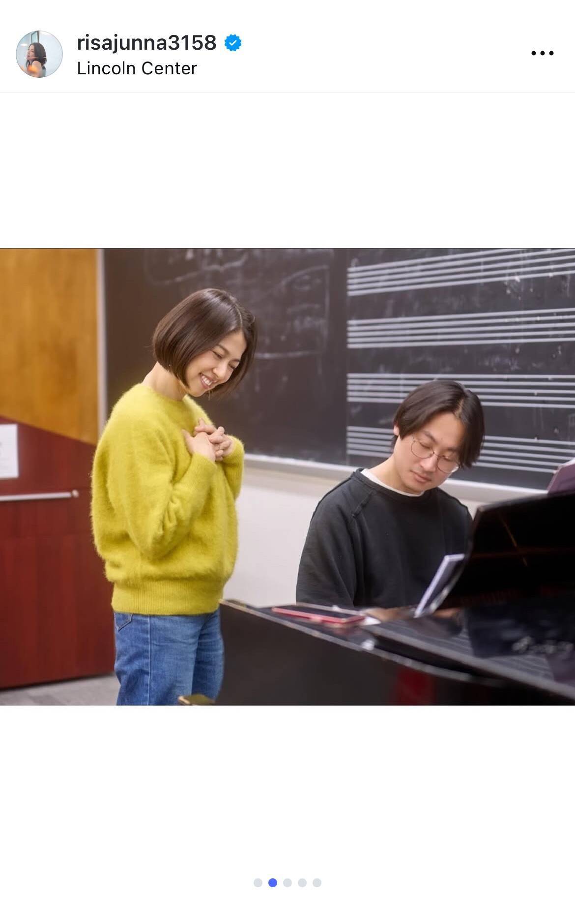 純名里沙、NYで出会ったジュリアード音楽院出身ピアニストとコラボライブ開催