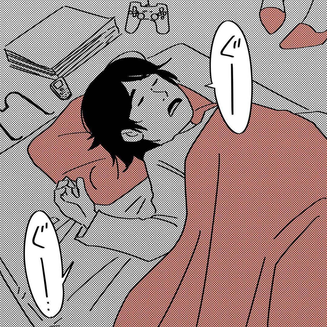 マンションの隣が墓地…そんなことは気にもとめない友人にある夜…【漫画】