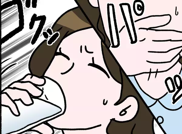 「【漫画】薬を「絶対飲まない！」と誓い、舌の裏に隠してやり過ごす【母とうつと私。 Vol.44】」の画像