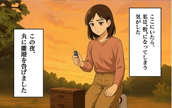 【漫画】「私が私でいられるために」夫に離婚を切り出した【あなたの知らない衝撃体験Vol.34】