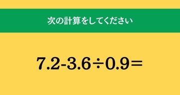 大人ならわかる？ 小学校の「算数」問題＜Vol.1492＞