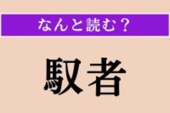 【難読漢字】「馭者」正しい読み方は？ 馬車を扱う人のことを言います