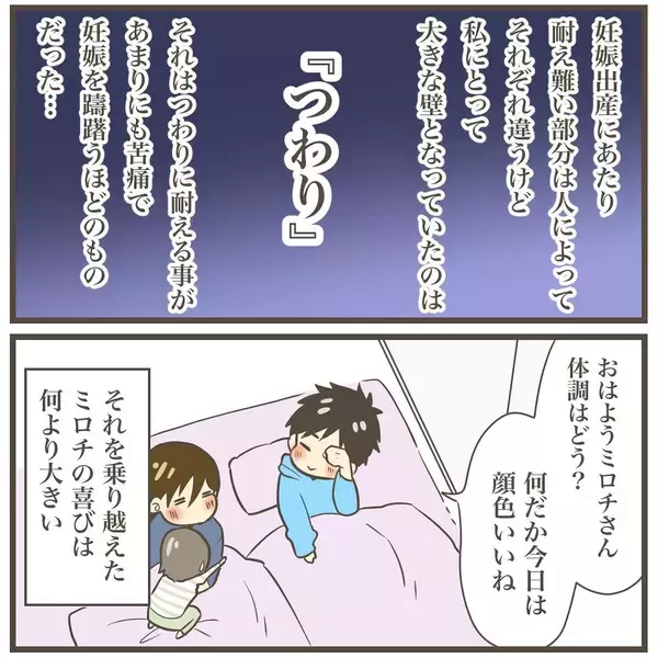 「長いつわりについに終わりが！ 待ち望んだ時が訪れる」の画像