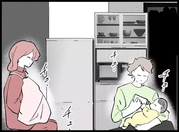 「【漫画】やつれてきた僕を心配？ 妻が夜中の授乳を替わると提案【妻の友達を抱いたけど Vol.56】」の画像