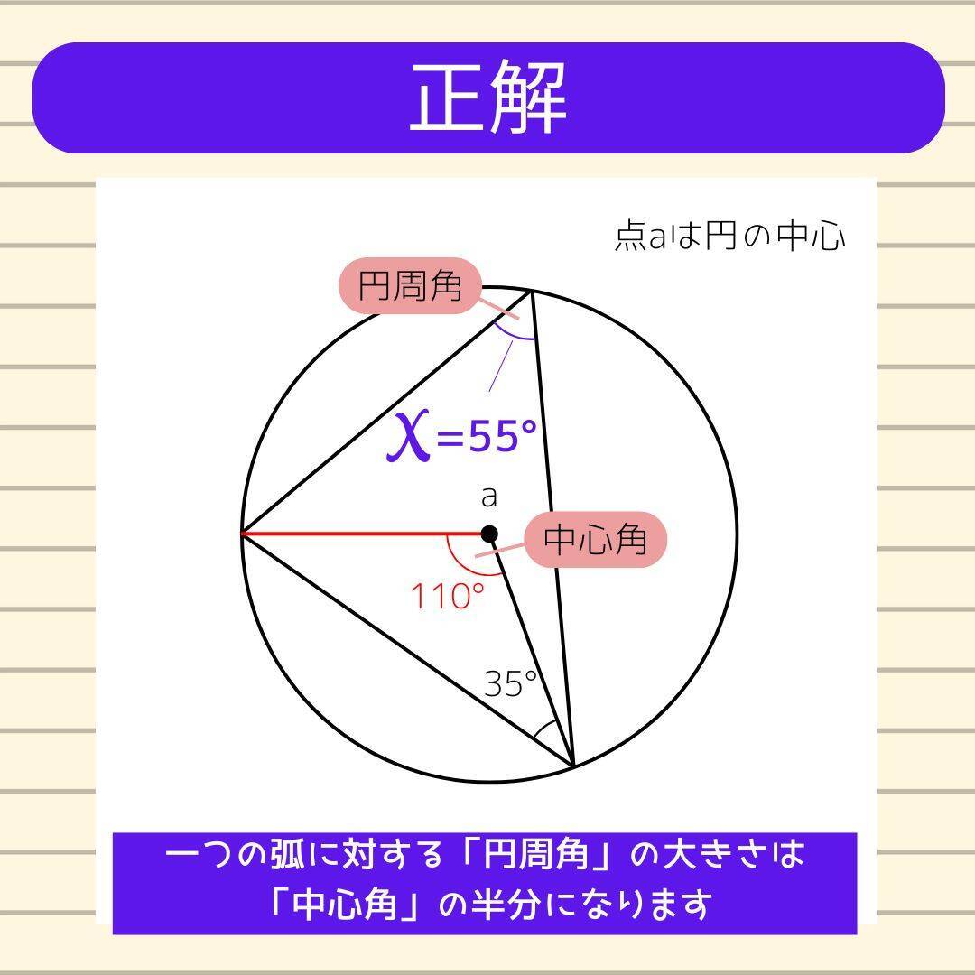 【角度当てクイズ Vol.2277】xの角度は何度？＜全3問＞