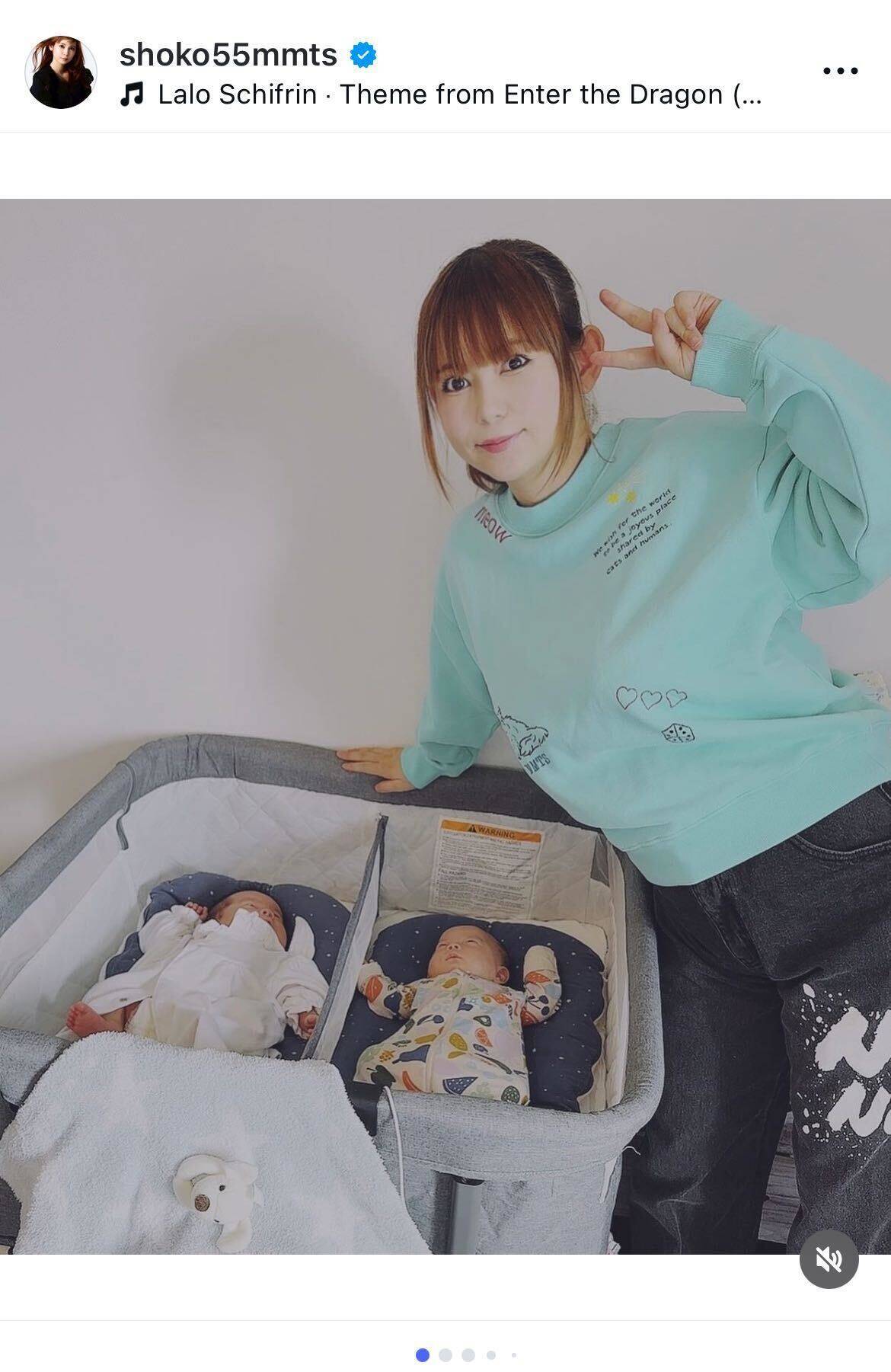 中川翔子「男の子はいつまでママにくっついてくれる!?」双子との今だけ動画公開へ