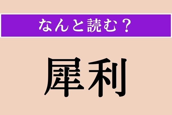【難読漢字】「犀利」正しい読み方は？ 文章や言葉遣いなどが鋭利であることです