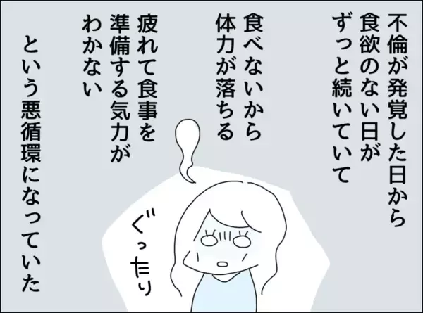 「夫の自己満足に満ちた償いに辟易…裏切りによるストレスは他にも」の画像