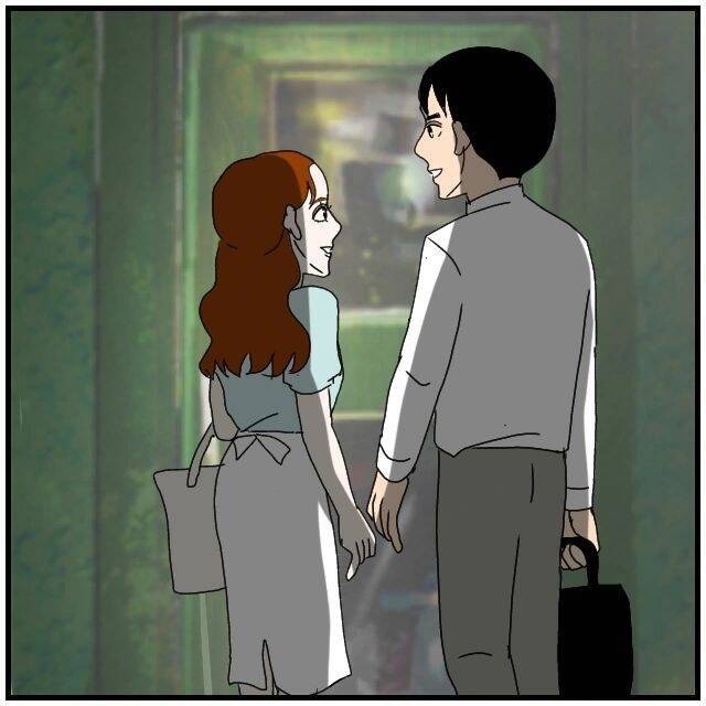 【漫画】ホテル街にある普通の店に入って行った…電話してやる！【優しい夫とその同僚 Vol.60】