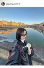 朝日奈央、イタリア・フィレンツェで初一人旅を体験「貴重な経験ができました」