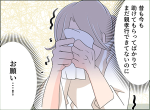 【漫画】母には助けてもらってばかりでまだ親孝行できてない！【夫の二重生活 Vol.128】