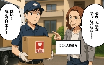 【漫画】割ったら終わる…ワレモノ注意に震える【バイトトラブル Vol.22】