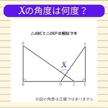 【角度当てクイズ Vol.2298】xの角度は何度？