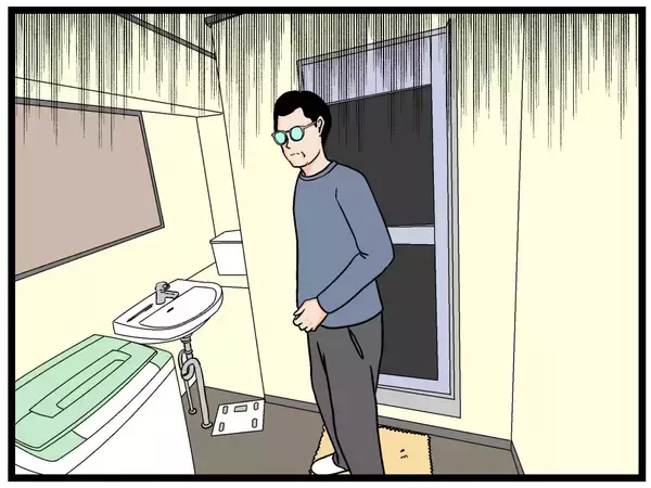 「【漫画】最初に風呂に入った父親は隠しカメラに気付くか？【母の再婚はヤバイモンスター Vol.38】」の画像