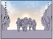 【漫画】土の上に落ちて助かった！走って逃げようとすると追っ手の姿が…【母とうつと私。 Vol.37】