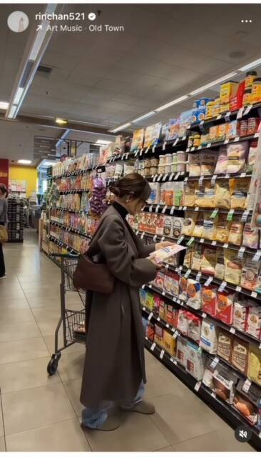梨花、アメリカ生活12年目で食生活に変化　息子の友達を意識した買い物を公開