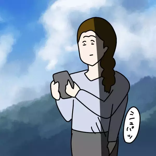 「【漫画】好奇心がウズウズ…ヤバ美のSNSを探し当てた！【非常識な女がウチにきた Vol.21】」の画像