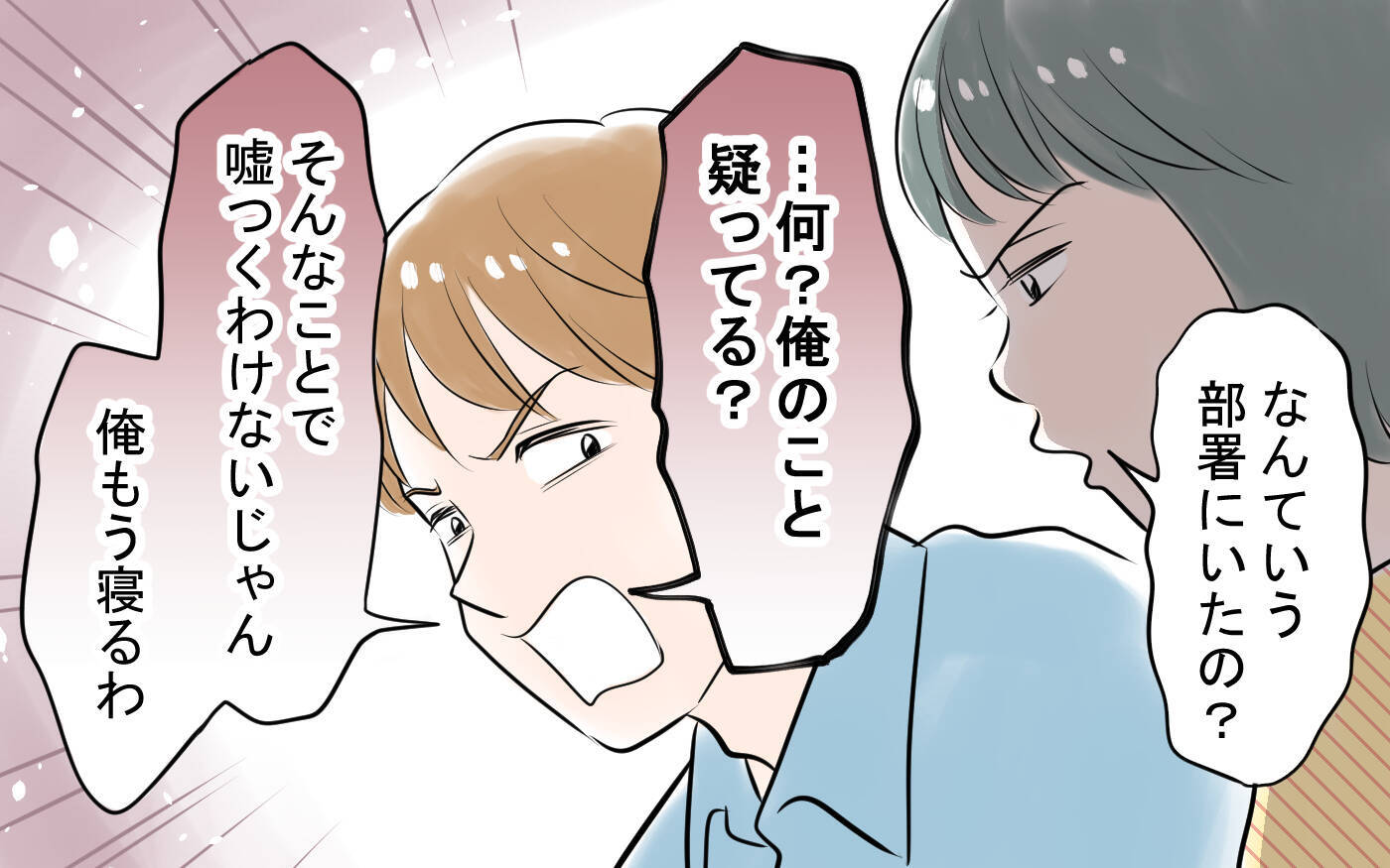 夫の学歴・経歴詐称疑惑を確かめようとするも夫は逆ギレ逃亡