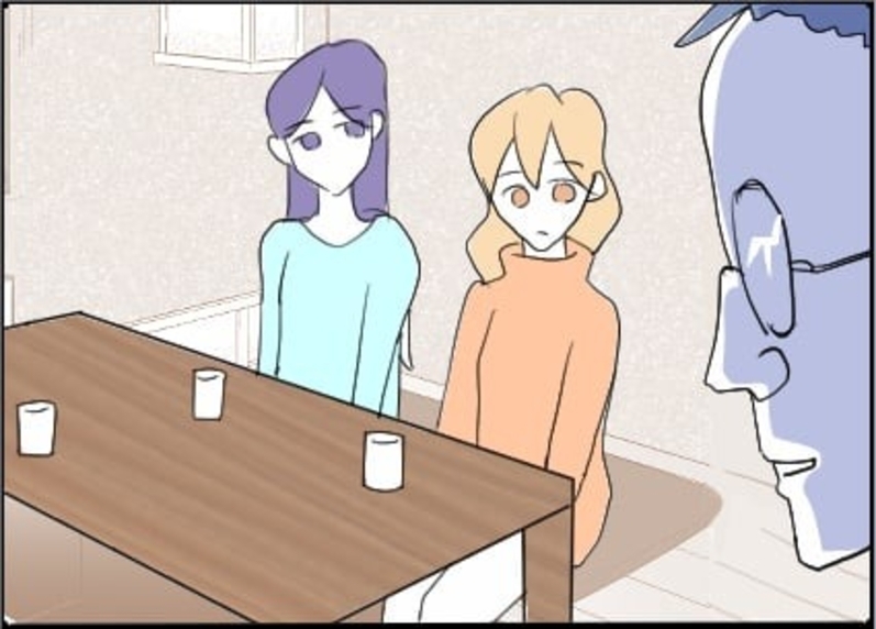 【漫画】デート気分でワクワクして店へ…なぜか全員集合【友達のお父さんに粘着されてます Vol.77】