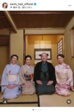 藤井サチ、茶道の炉開きに参加　着物姿で日本文化の美しさを実感