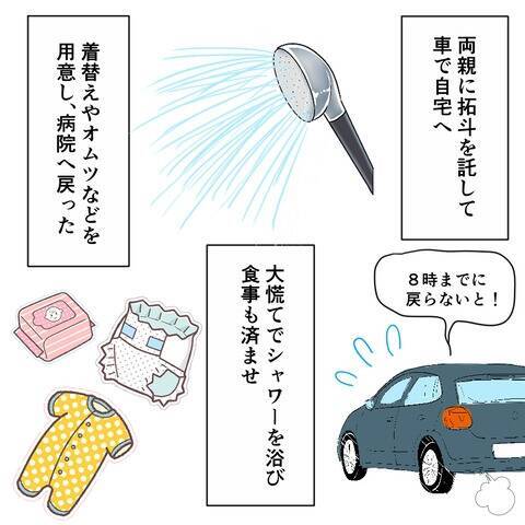 1歳の子どもの付き添いの夜、簡易ベッドで過ごす不安な時間