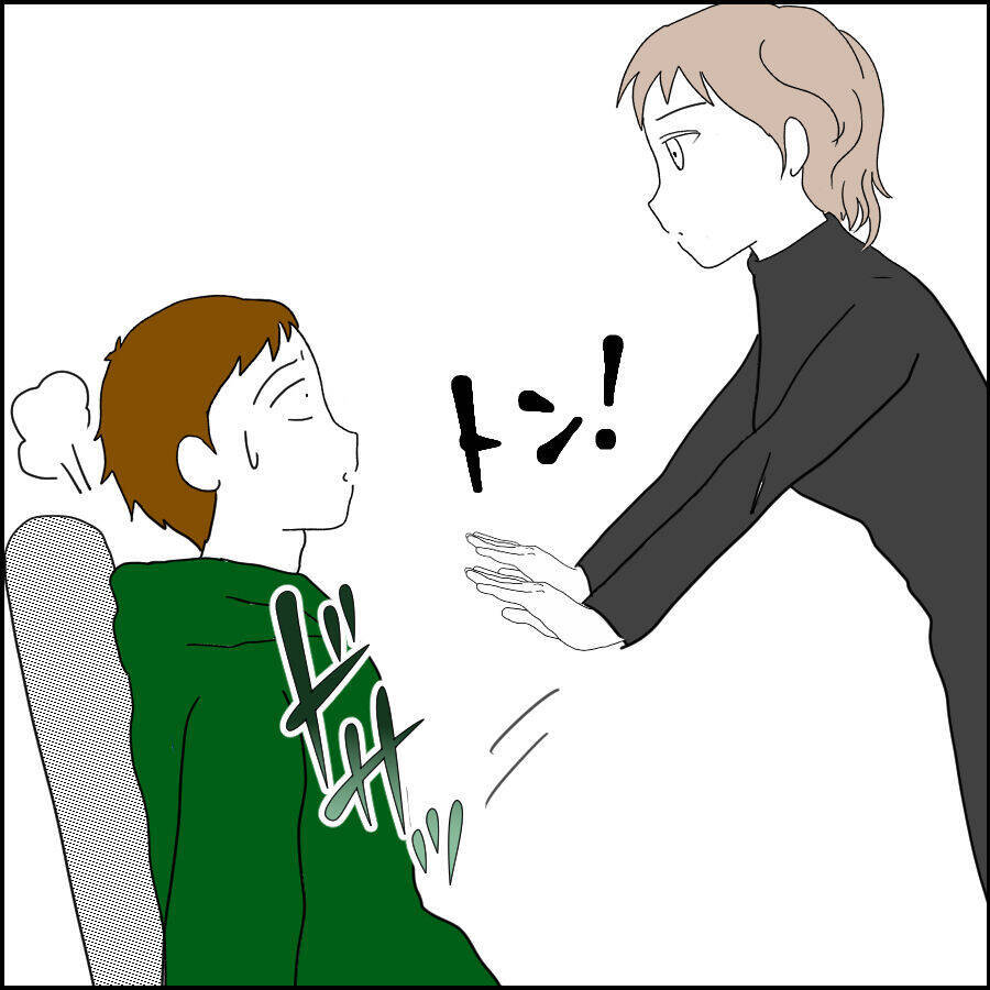 再会のキスをと瞳を閉じた夫　思わぬ展開にびっくり！