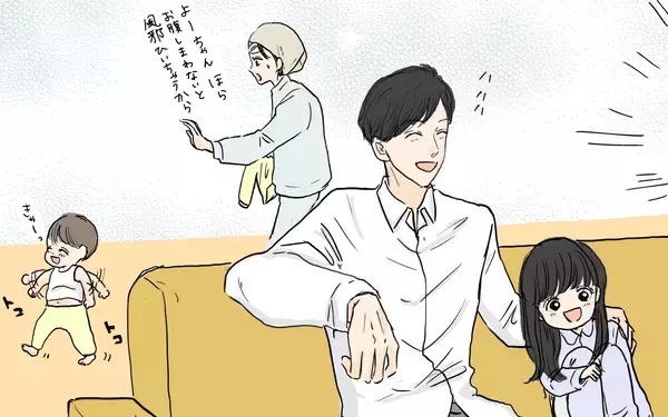 「「俺、何かした？」育児も家事もやっているのに妻が不機嫌…“やってるつもり"に気づかない夫【漫画】」の画像