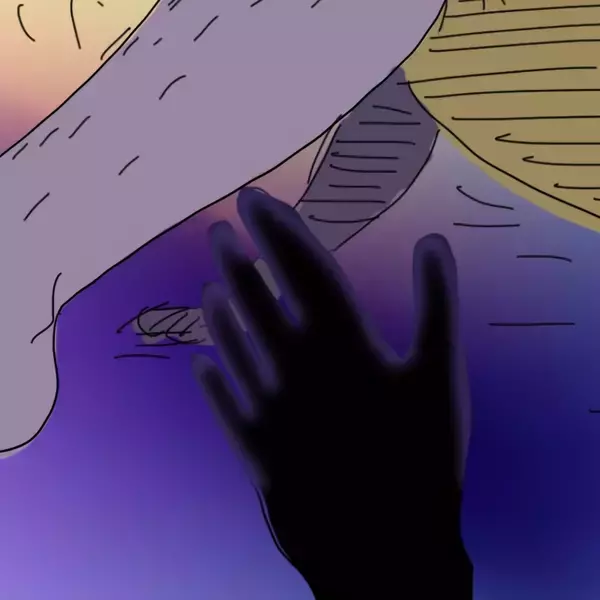 「海中で何者かが脚を掴んで引きずり込む！ 夫が体験した恐怖体験【漫画】」の画像